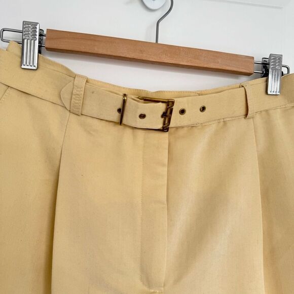 TRADITION | Vintage Belted Tailored Shorts - Picture 2 of 12